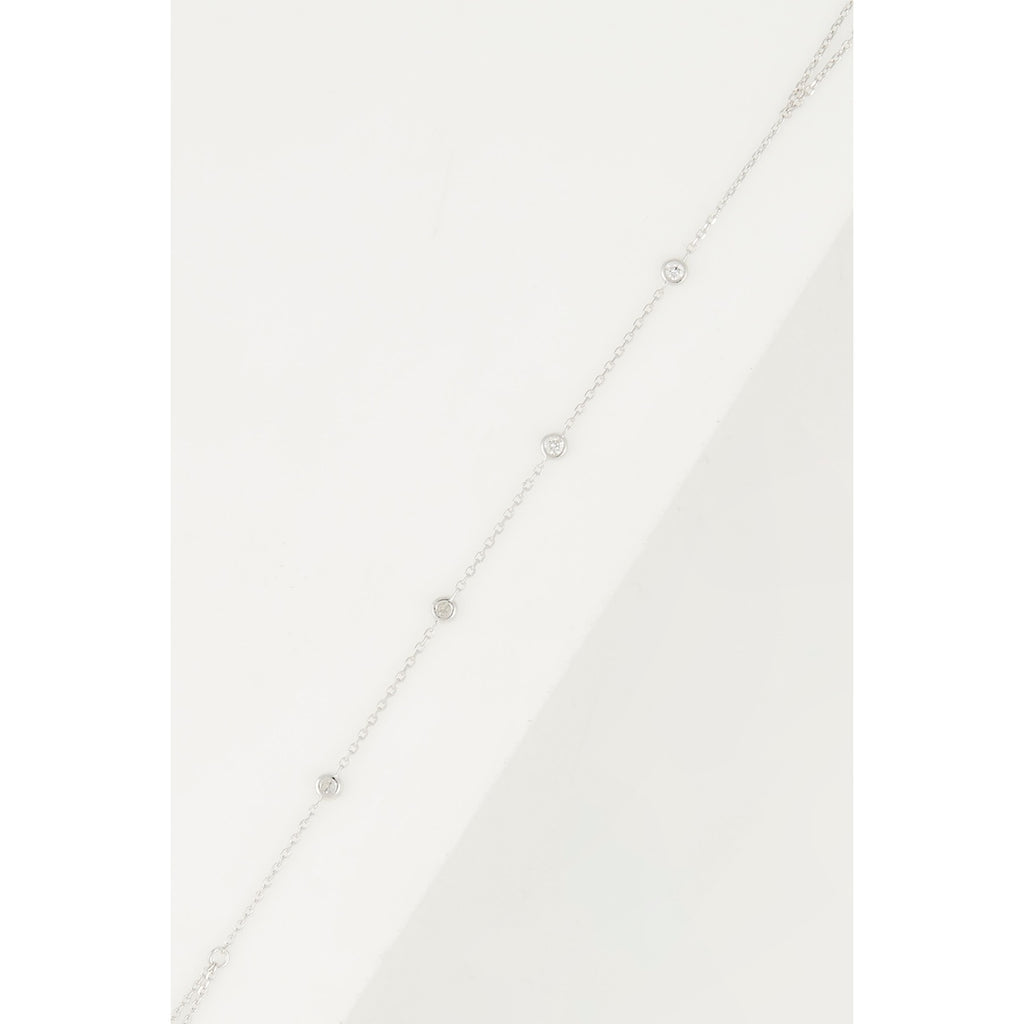 Bracelet "Tiyi" D0,09/4 - Or Blanc