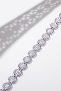 Bracelet Diamants 0,50/112 - Or Blanc 375/1000