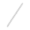 Bracelet Diamants 0,50/112 - Or Blanc 375/1000