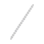Bracelet Diamants 0,50/112 - Or Blanc 375/1000