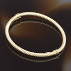 Bracelet"Torsade" Or Jaune 375/1000