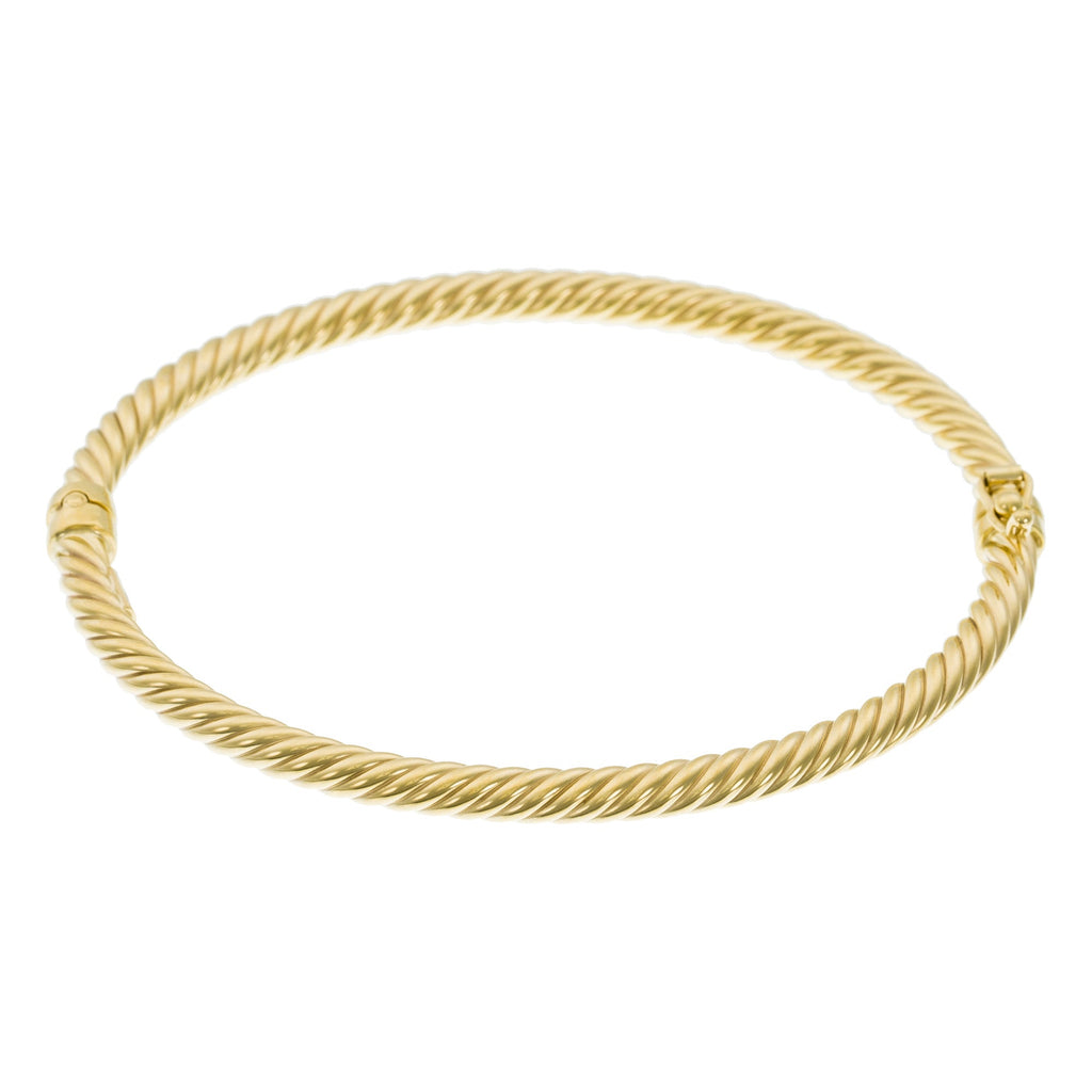 Bracelet"Torsade" Or Jaune 375/1000