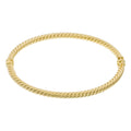 Bracelet"Torsade" Or Jaune 375/1000