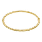 Bracelet"Torsade" Or Jaune 375/1000
