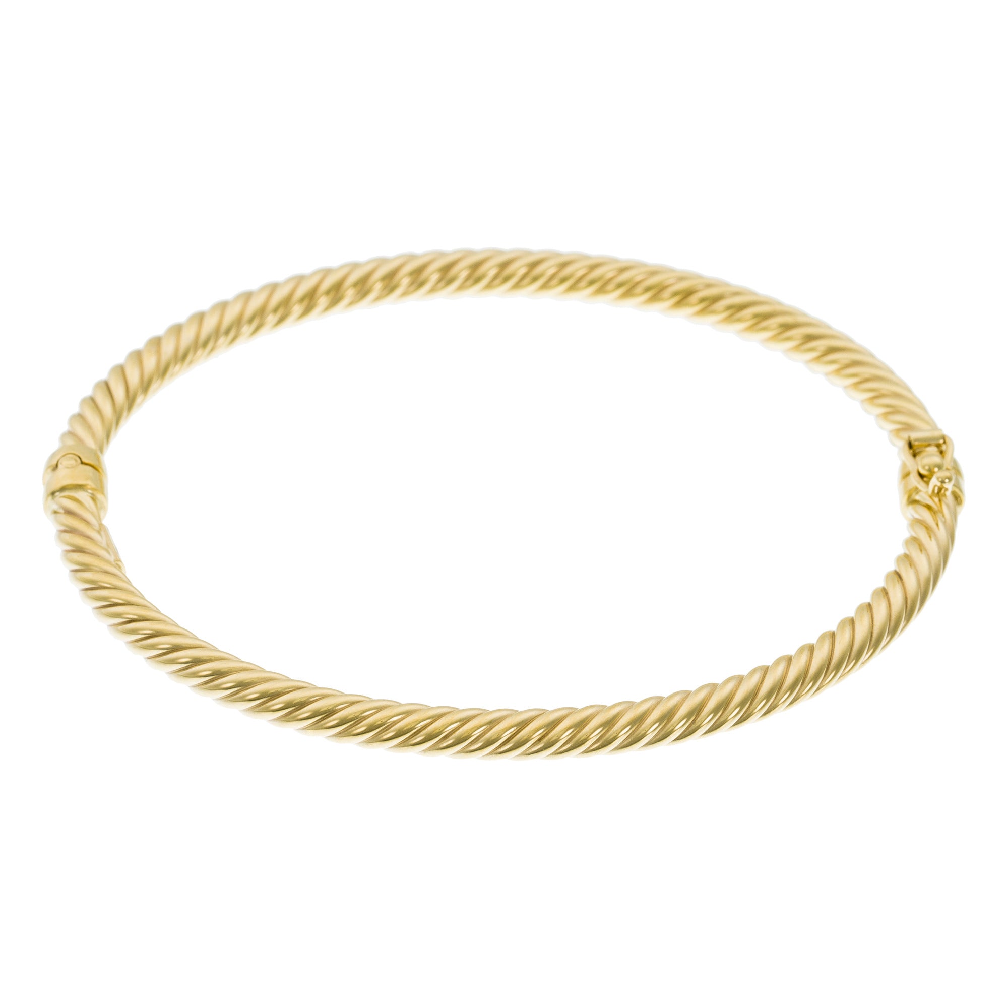 Bracelet"Torsade" Or Jaune 375/1000