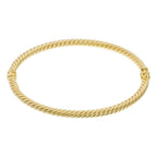 Bracelet"Torsade" Or Jaune 375/1000 - Or Jaune 375/1000