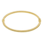 Bracelet"Torsade" - Or Jaune 375/1000