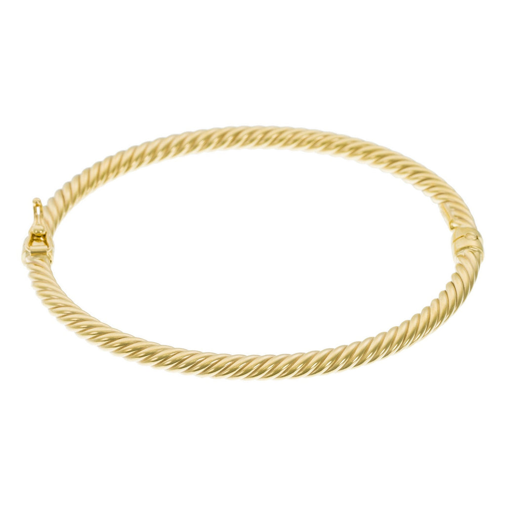 Bracelet"Torsade" Or Jaune 375/1000 - Or Jaune 375/1000