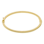 Bracelet"Torsade" Or Jaune 375/1000 - Or Jaune 375/1000