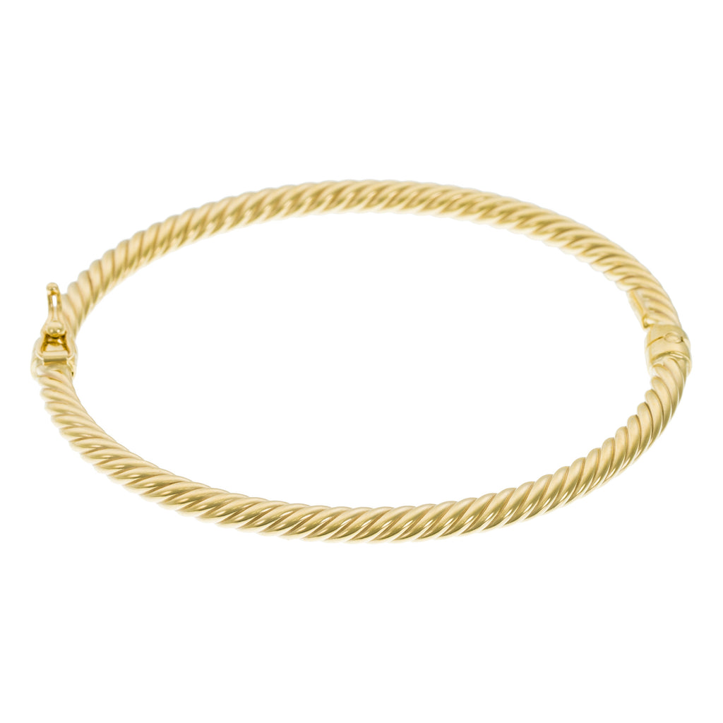 Bracelet"Torsade" - Or Jaune 375/1000
