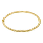 Bracelet"Torsade" - Or Jaune 375/1000