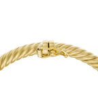 Bracelet"Torsade" Or Jaune 375/1000 - Or Jaune 375/1000