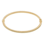 Bracelet"Torsade" Or Jaune 375/1000 - Or Jaune 375/1000