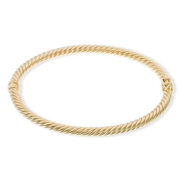 Bracelet"Torsade" Or jaune 375/1000