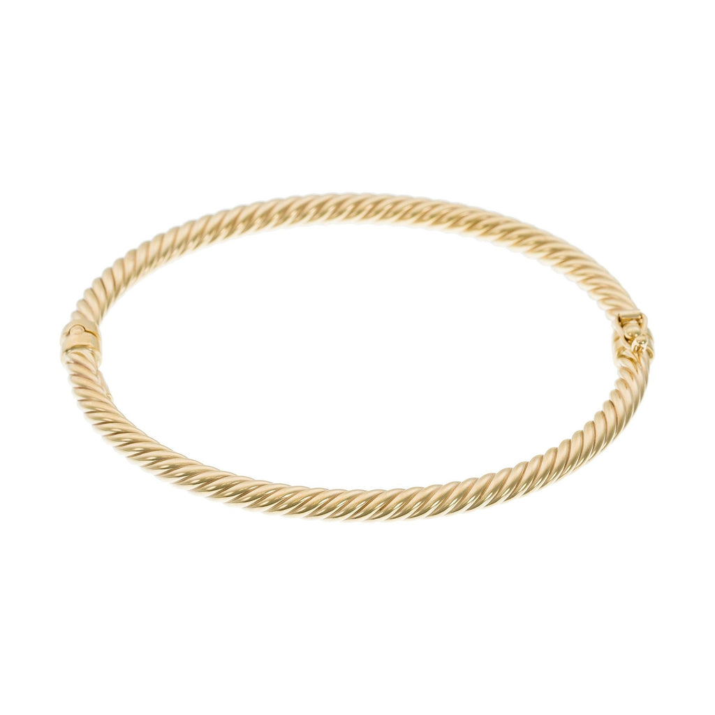 Bracelet"Torsade" Or Jaune 375/1000