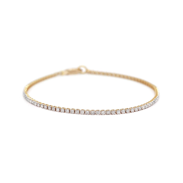 Bracelet"Sublime Rivière" Or Jaune 375/1000 D1,040/86