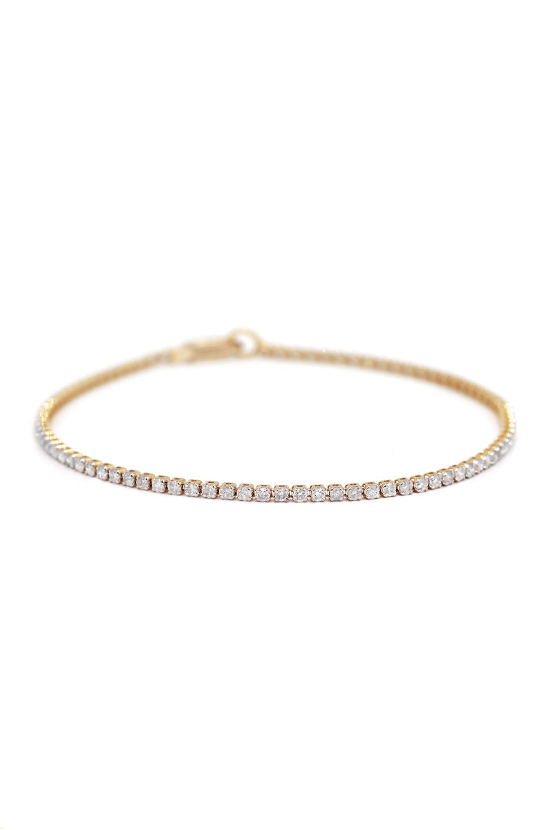 Bracelet"Sublime Rivière" Or Jaune 375/1000 D1,040/86