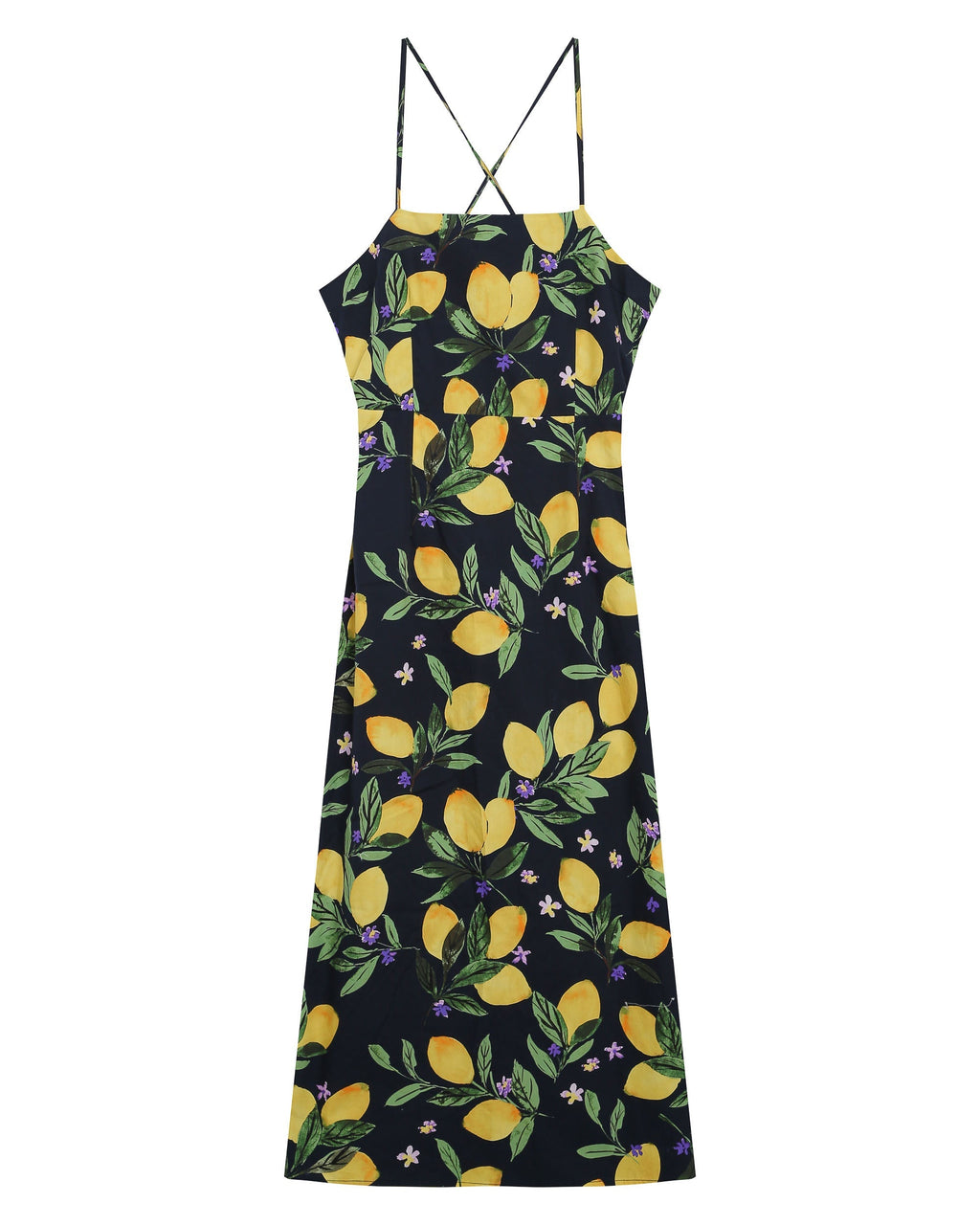 Robe Mi-Longue Rebecca - Noir