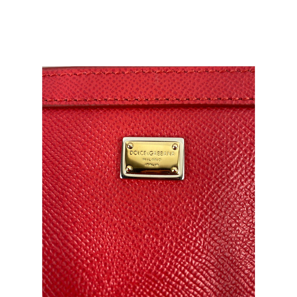 Dolce & Gabbana Leather Tote Bag - Pink - Femme