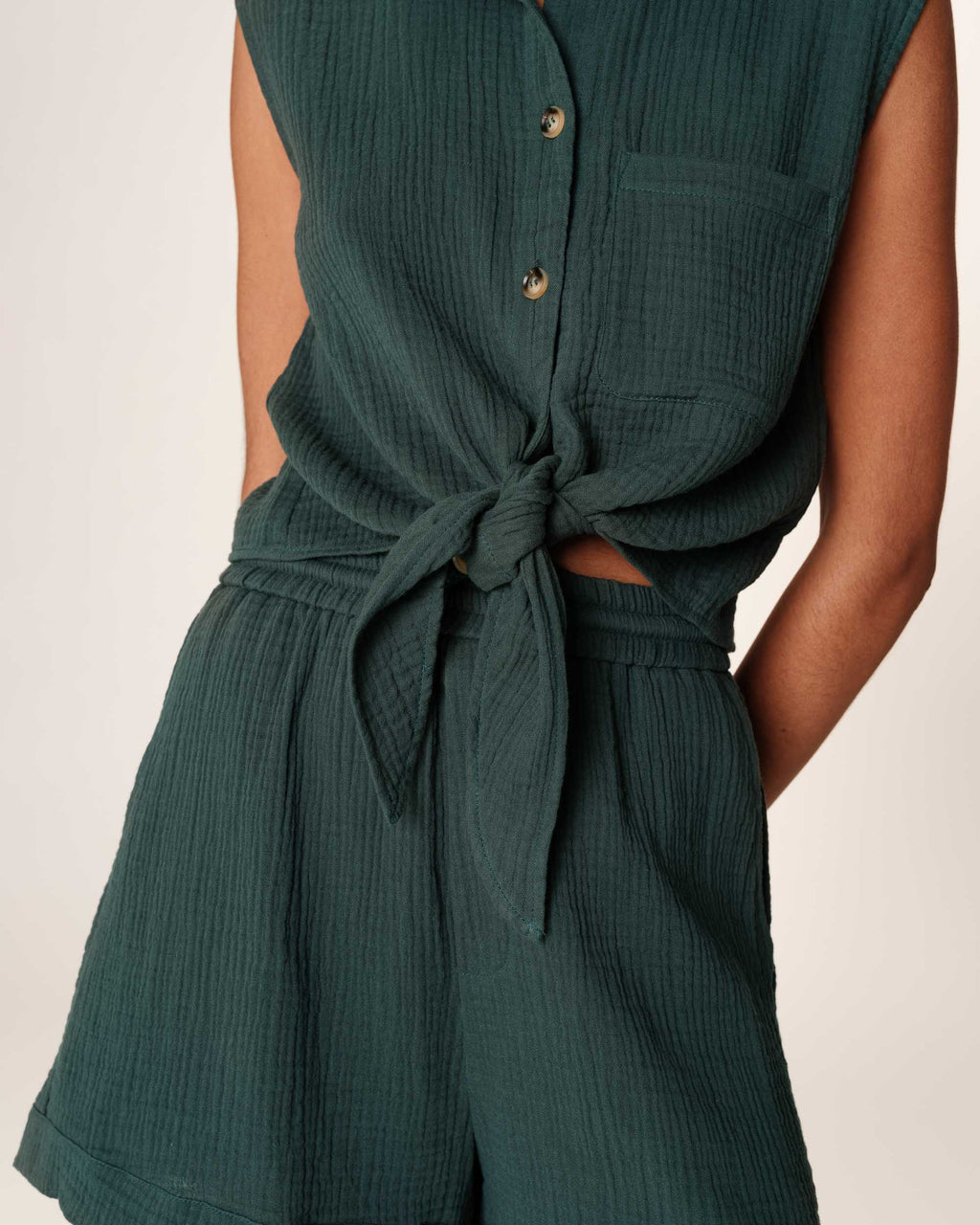 Chemise Reglisse - Emeraude
