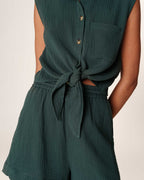 Chemise Reglisse - Emeraude