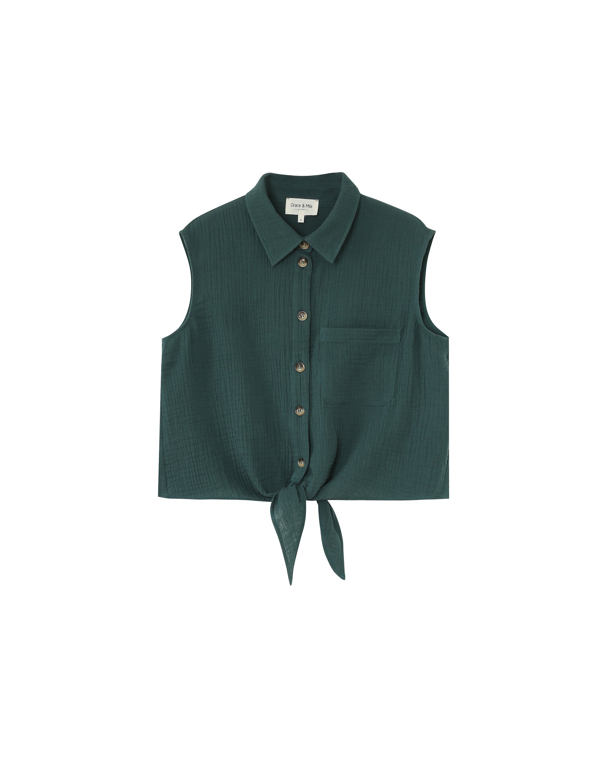 Chemise Reglisse - Emeraude
