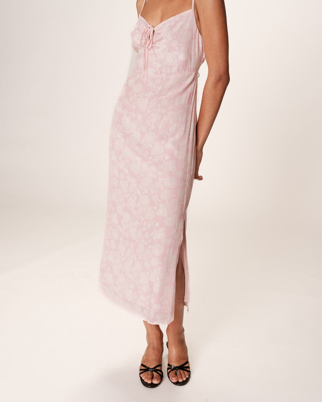 Robe Longue Retina - Rose