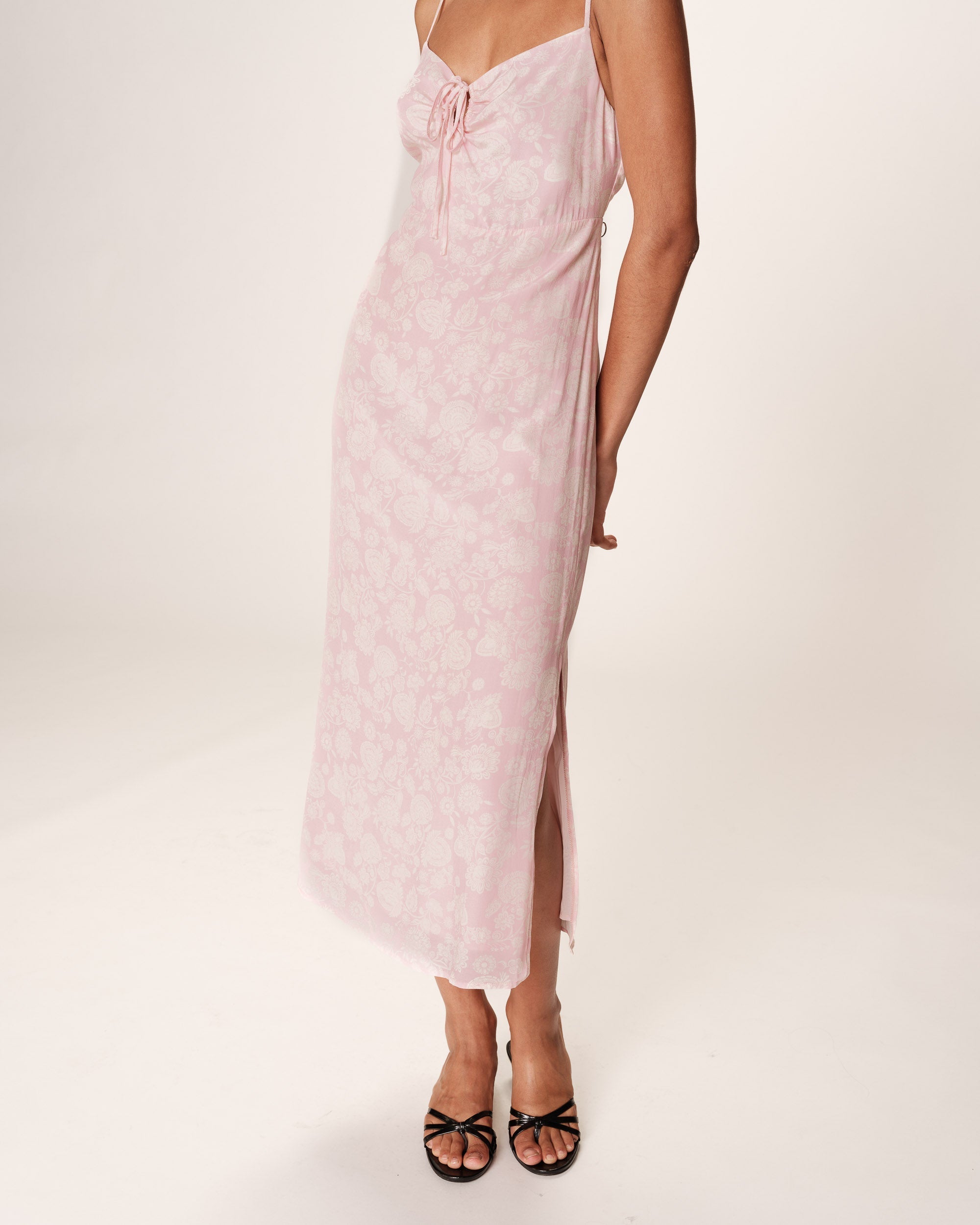 Robe Longue Retina - Rose