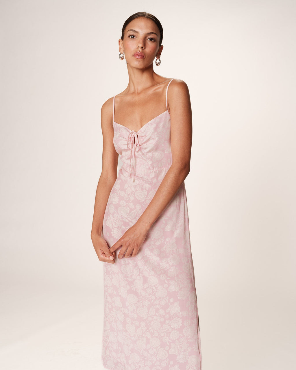 Robe Longue Retina - Rose