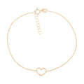 Bracelet Enfant "Cœur Joli" Or Jaune 375/1000