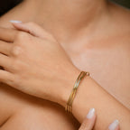 Bracelet "Classic Twist" Or Jaune 375/1000