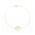 Bracelet "Arbre Dorée " Or Jaune  375/1000