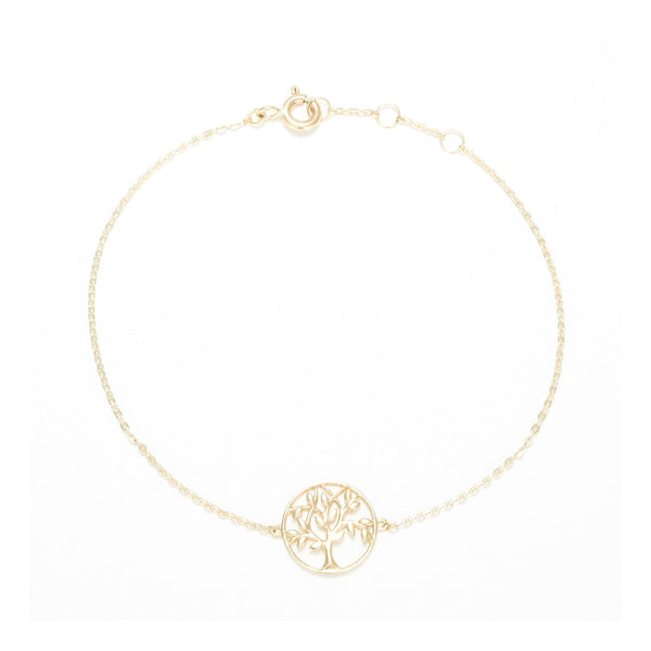Bracelet "Arbre Dorée " Or Jaune  375/1000