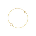 Bracelet "Danieala" - Or Jaune 375/1000 Et Zirconium
