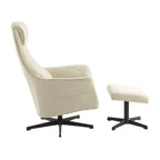 Rigel - Fauteuil Relax Manuel Rotatif 1 Place - Tissu Beige