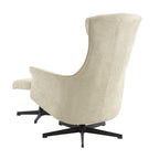 Rigel - Fauteuil Relax Manuel Rotatif 1 Place - Tissu Beige