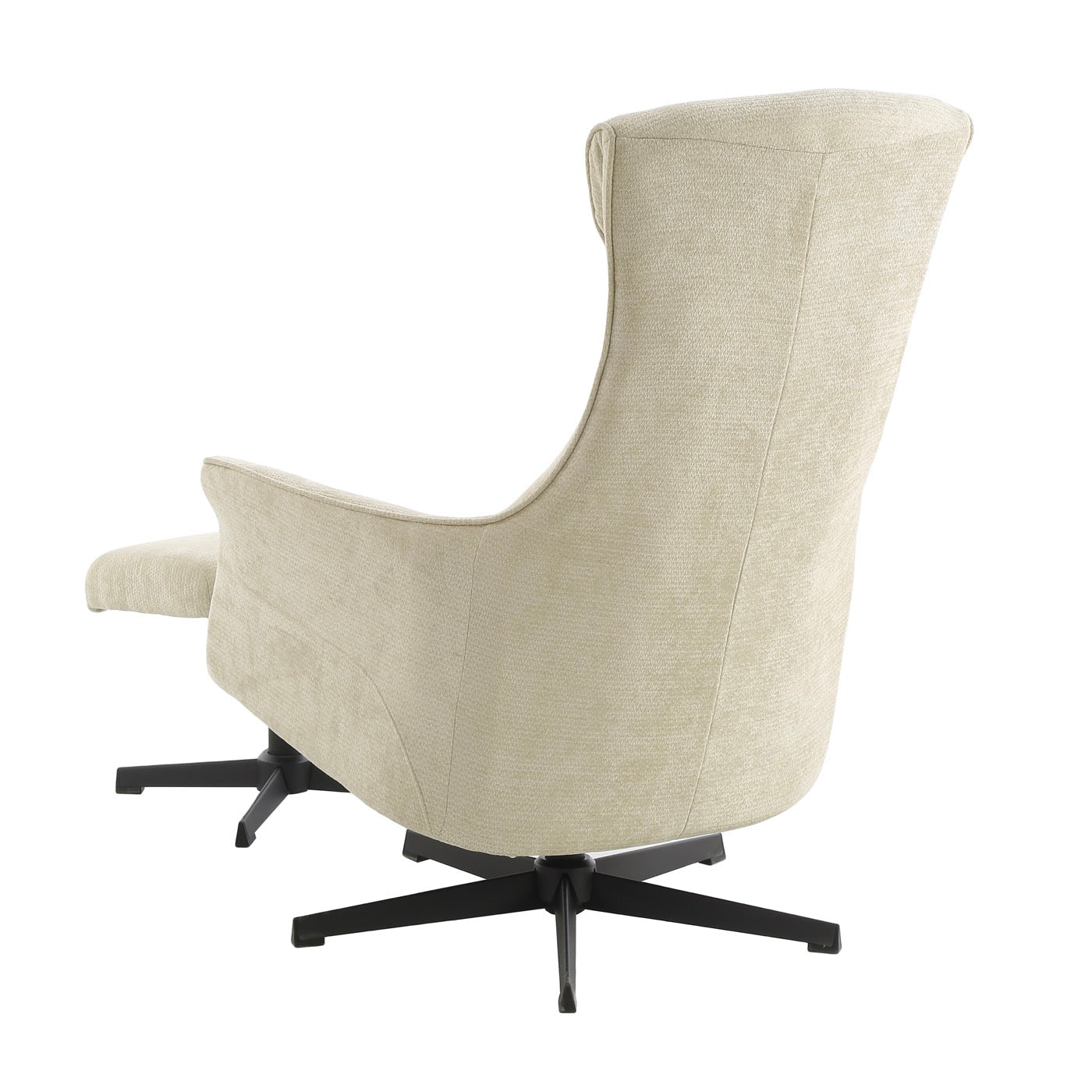 Rigel - Fauteuil Relax Manuel Rotatif 1 Place - Tissu Beige