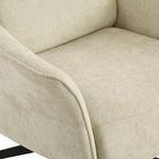 Rigel - Fauteuil Relax Manuel Rotatif 1 Place - Tissu Beige