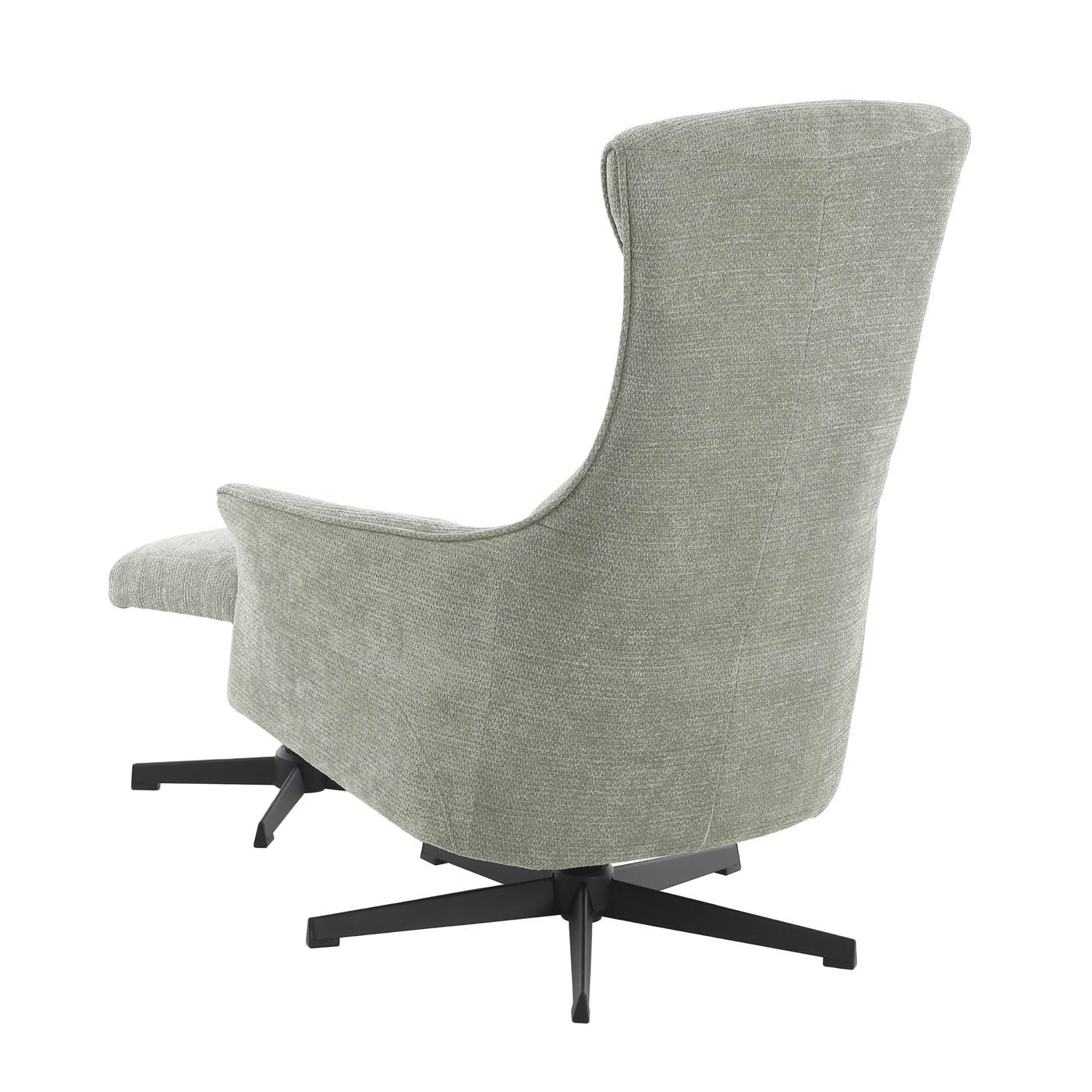Rigel - Fauteuil Relax Manuel Rotatif 1 Place - Tissu Vert