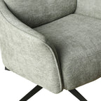 Rigel - Fauteuil Relax Manuel Rotatif 1 Place - Tissu Vert