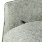 Rigel - Fauteuil Relax Manuel Rotatif 1 Place - Tissu Vert