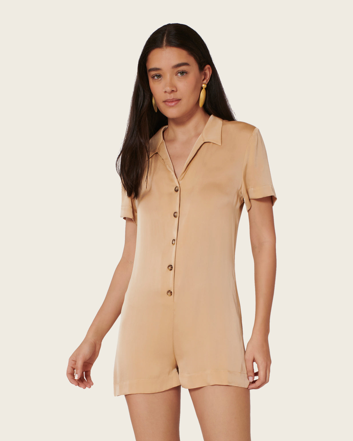 Combi Short Rita - Champagne Rose