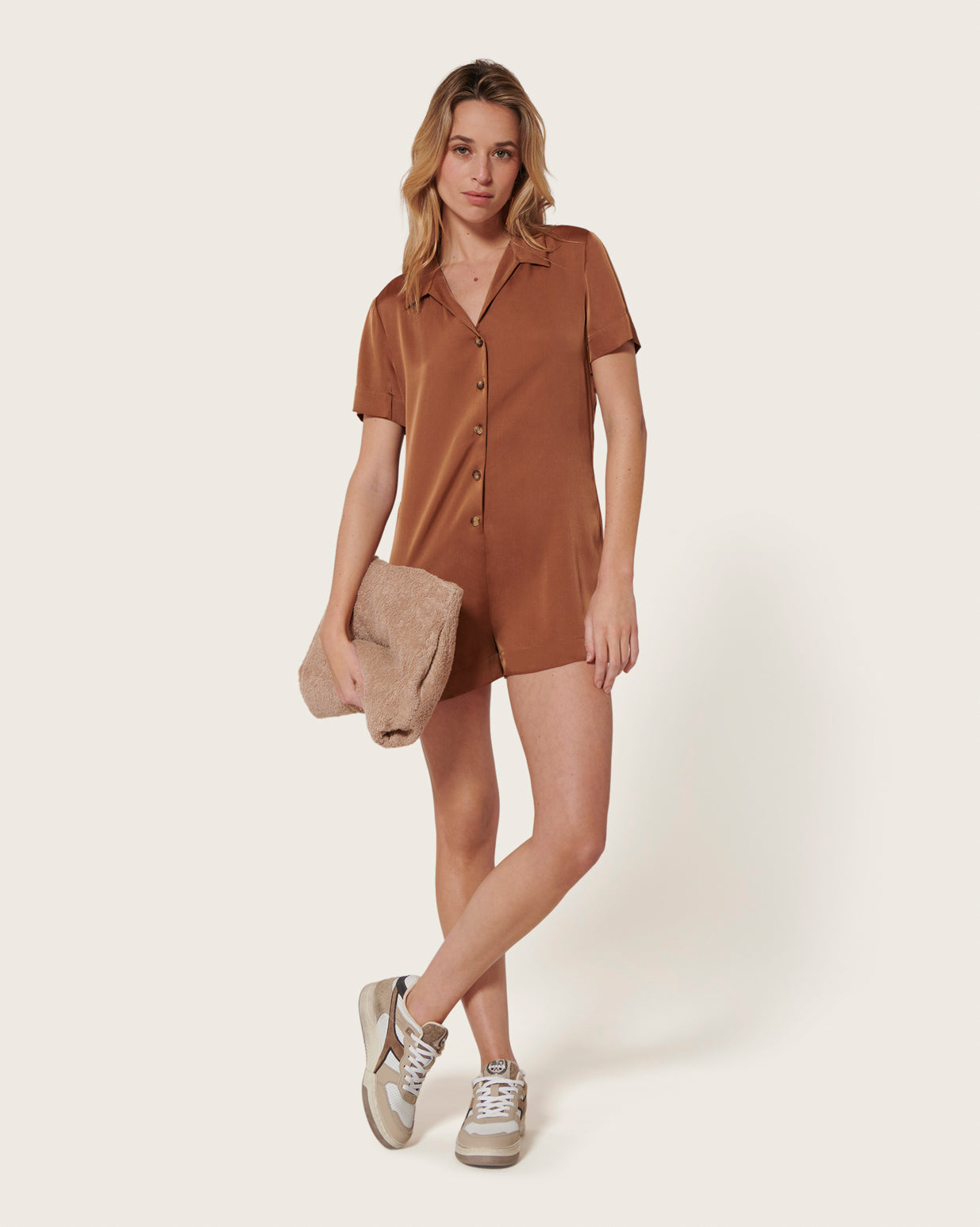 Combi Short Rita - Tan