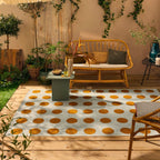 Riveira - Tapis D'Extérieur - Polypropylène/Polyester - Bleu