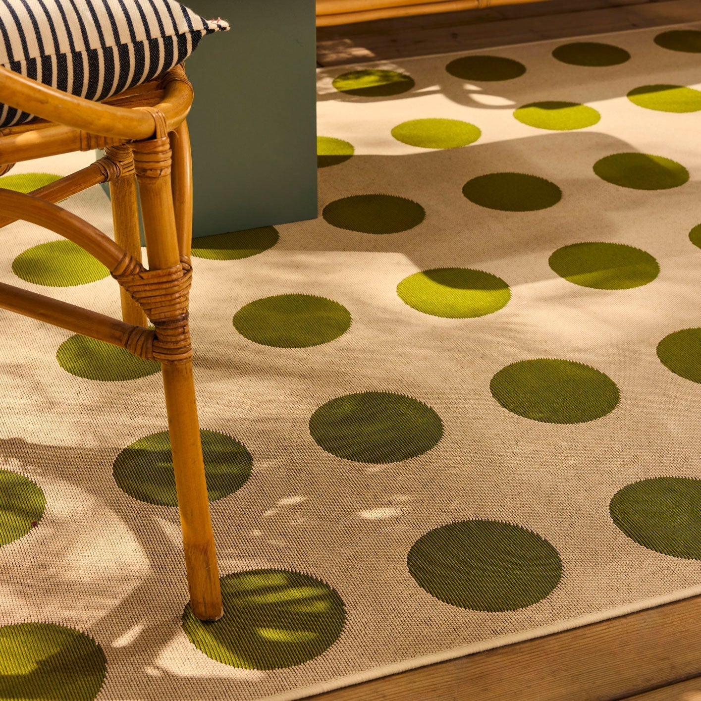 Riveira - Tapis D'Extérieur - Polypropylène/Polyester - Crème