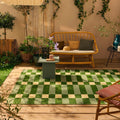 Riveira - Tapis D'Extérieur - Polypropylène/Polyester - Vert