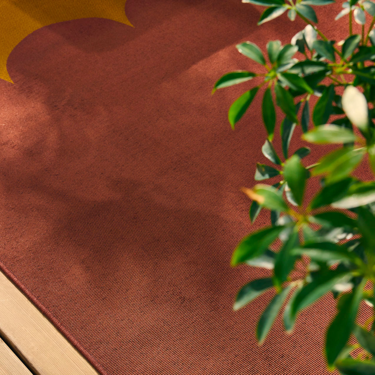Riveira - Tapis D'Extérieur - Polypropylène/Polyester - Marron