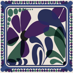 Bandana Imprime Riviera - Violet