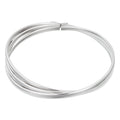 Bracelet "Trio D'Or" Or Blanc 375/1000
