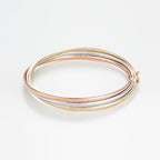 Bracelet "Trio D'Or" Or Tricolore 375/1000
